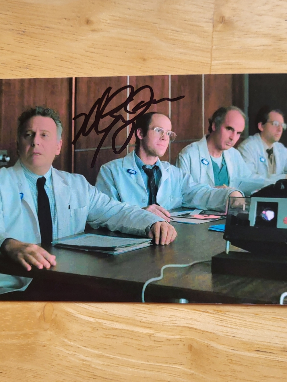 Matt Grogan Stranger Things The Walking Dead Hand Signed 4x6 Autograph